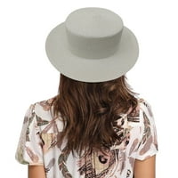 Seoski šeširi za žene šešir fedora šešir šešica za šešir na plaži Ljetna zaštita sunčane slame Paname