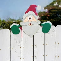 Božićna dekoracija ograde DIY Holiday Decor Garden Frence Region Ornament