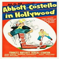 Abbott i Costello - u Hollywoodskom plakatu Ispis Hollywood Photo Archive Hollywood Arhiva fotografija