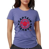Cafepress - majica kapetane Marvel - Womens Tri-Blend majica