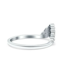 Simulirani kubični cirkonijski size - vječni prsten za vjenčanje za venčanje za angažman