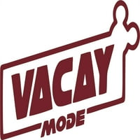VacAy Mode Logo boja Vinil mural Prilagođeno ime Zidni naljepnica - prilagođena vinilna zidna umjetnost