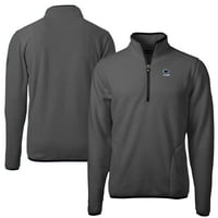 Muški sekač i Buck Gray Penn State Nittany Lions Alumni logo Kaskade Eco Sherpa Fleece Quarter-Zip jakna