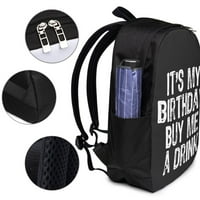 Moj je rođendan Kupujem mi ruksak za piće lagani laptop ruksak za laptop za školu putovanja Žene Muškarci