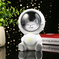 Gadgetvlot Creative Slatka Galaxy Guardian PET Astronaut Noćna lagana spavaća soba Dekoracija svjetla