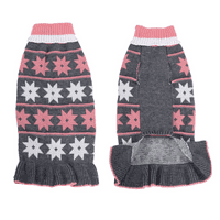 Džemper za pse Dress Turtleneck PAS pulover pletene jesen zima topli džemper za pse slatka .vcd34