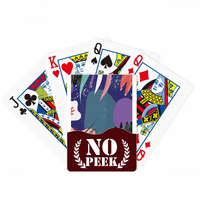Plavi S Art uzorak Peek Poker igračka karta Privatna igra