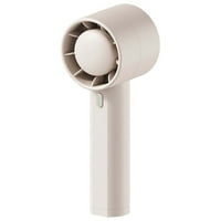 Xerds USB punjenje Prijenosne turbine bez lišća Mali ventilatorski ventilator Mini vanjski ručni ventilator prijenosni navijači za vrat koji pušu hladni zrak