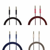 Grofry Audio kabl višenamjenski otporan na toplinu PVC Jack AU kabel za zvučnik, crveni, audio kabl