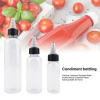 Mairbeon praktična propuštanja otkucajte bocu multifunkcionalna plastična kečapna boca za prašinu za