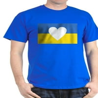 Cafepress - Ukrajinska majica srca - pamučna majica