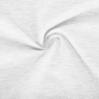 Žene gornji duksevi Pulover majice Povratni rez obrezan dukserice mekane lagane majice s dugim rukavima