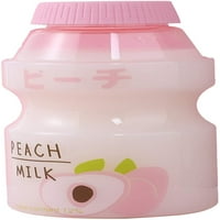 Plastična voćna soka za vodu za bocu za vodu mleka crtana šeširna boca, 16oz 480ml Prozirna prijenosna propusnost otporna na putničku pitku bocu za piće za