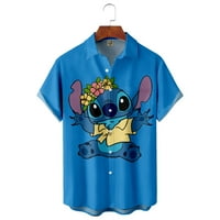 Disney Filmovi Lilo & Stitch Havajska majica, majica za šivanje, majica za djecu za djecu odrasli, majica