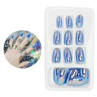 Domqga lažni nokti, jednostavna obloga Prekrasan poklon lijesni nokti ABS široko koristiti za DIY za