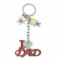 Tata poklon ključ lanac Volim tatu
