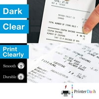 Kompatibilna zamjena PrinterDash za crne vrpce za crne štampače Okidata