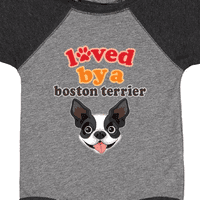 Inktastični bostonski terijer pasa poklon poklon dječje djece