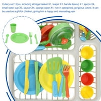 Set simulacija kuhinjskih kuhinja plastična kuhinja Kit igračke zabavne dječje igračke