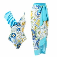 Leesechin kupaći kostimi za žene plus kupaći kostimi za čišćenje jednodijelni bikini čipka u donjoj