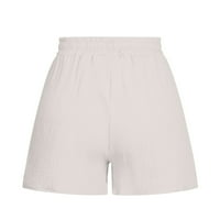 Žene plus Veličine znojne kratke hlače Ležerne ljetne atletske kratke hlače Elastične udobne kratke