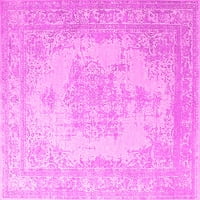 Ahgly Company Zatvoreni pravokutnik Oriental ružičasti Industrijski prostirke, 3 '5'