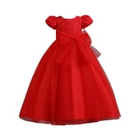 3-13godine devojke princeze Pageant haljine Tulle haljina Party Kids Betted cvjetna djevojka haljina za vjenčanje