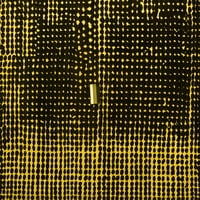 Ahgly Company Zatvoreni kvadrat Sažetak žuti modernim prostirkama, 7 'kvadrat