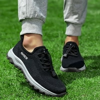 DMQupv muške casual cipele široke lagane žene sportske cipele casual čizme cipele za muškarce crna 9.5