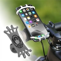 Držač za ručice za bicikl Univerzalni multifunkcijski 360 ° okretni silikonski stabilni nosač mobilnog telefona za bicikle za navigacijski bicikl pribor