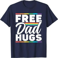 Drvo slobodan tata zagrli duginu LGBTQ ponosni gay pride otac tata majica