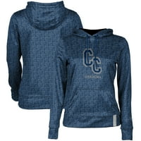 Ženska mornarica Columbia College of Missouri Cougars baka pulover hoodie