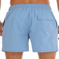 Voguele muns hlače za plažu elastično-struk kupaći komič komičlica Comfy Boardshorts Solid Boja Muškarci