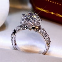 Heiheiup poklon prsten žene nakit nakit vjenčani dodaci za ljudskope, šuplji prstenovi Punk prstenovi