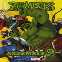 Zombiji sastavlja vf; Marvel strip knjiga