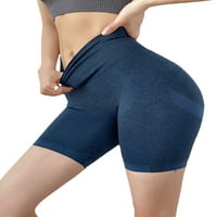 Wybzd ženske visokog struka joga kratke hlače bešavne guzice za dizanje trbušnjaka teretana vježba vježba