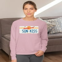 Auto ploče Kalifornija Sun-Kiss Dukserirt Žene -Image by Shutterstock, ženska srednja