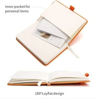 Pillyballa džepni dnevnik za notebook sa prstenom za olovke, mini dnevnik Notepad Mala bilježnica, 115g