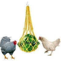 Pileća biljna hranička torba protiv deformacije najlonske kupusne držač voća Viseći skewer za kokoši