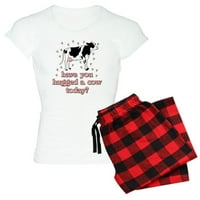 Cafepress - jeste li zagrlili kravu do - ženske lake pidžame