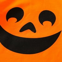 Lazybaby novorođenče od novorođenčadi Halloween outfit osmijeh Lice Romper Tutu suknja za glavu