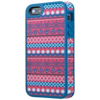 Speck Fabshell Case iPhone 5S Digitribe Pink Blue Harbour