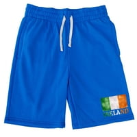Muška Irska zastava Ibiza Blue Fleece Hrats Srednja