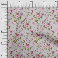 Onuone Rayon sive tkanine akvarel cvjetne tkanine za šivanje tiskane plovidbene tkanine od dvorišta