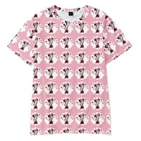 Mickey Mouse & Friends Funny grafički posada obrezana majica Majica i mladi, Mickey Mouse Crtani Ležerne prilike proljeće ljetne majice