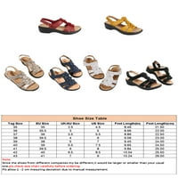 Sandale za žene sandale za žene Rimske sandale Otvorene nožne sandale plaža gležnjače dame Ljetne vintage