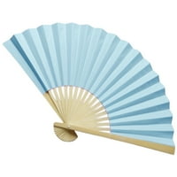 Wozhidaoke kineski stil ručni ventilator bambusovog papira sklopivi ventilator zabava vjenčani ukrasi