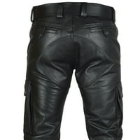 Koaiezne radne pantalone za muškarce Long Retro Goth Tanke muške hlače Hlače Zimske jesenske punk povremene