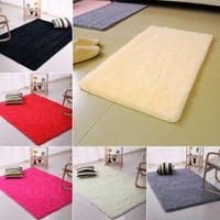 Candy Color Mekani anti-klizač Carpet Flokati Shaggy Gasting Dnevna spavaća soba Podna mat Pinshui