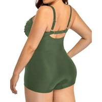B91XZ kupaći odijela za žene kupaći kostimi Ruched plus veličine kupaći kupaći odijelo za kupaće kostimi